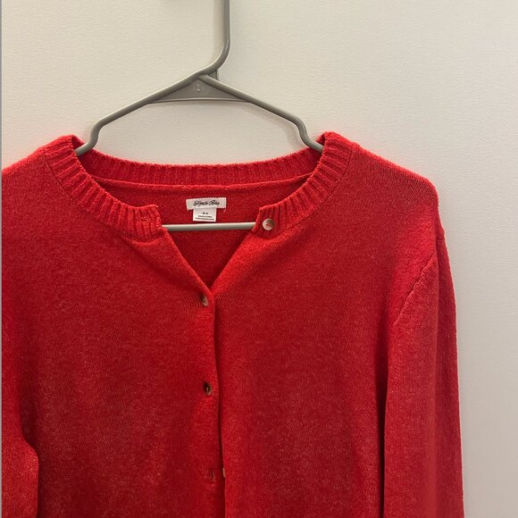 Urban Outfitters Women's Red Cardigan - Medium - Picture 3 of 3